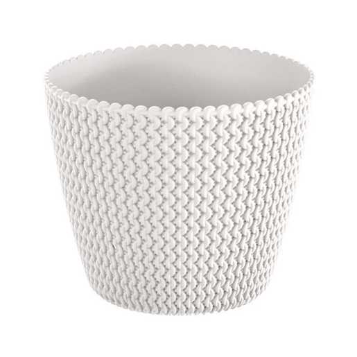 Pote redondo 18.6L Prosperplast Splofy de plástico branco em cores, Ø34,1 x 28,9 cm Pote redondo 18.6L Prosperplast Splofy de plástico branco em cores, Ø34,1 x 28,9 cm