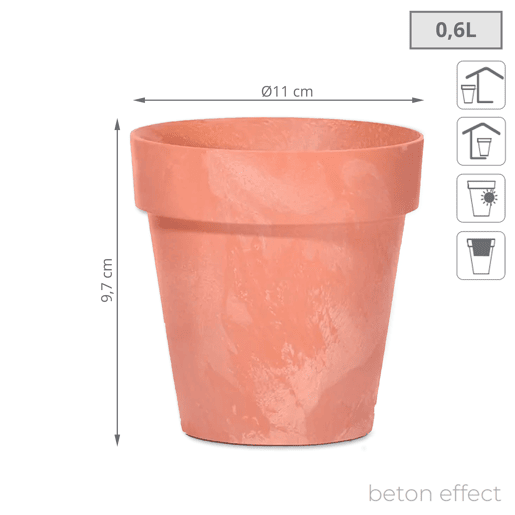 Cube Beton Effect 0.6L