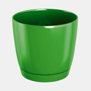 Potão redondo de plástico coubi redondo P em verde azeitona 21 (comprimento) x 21 (largura) x 19,3 (altura) cm