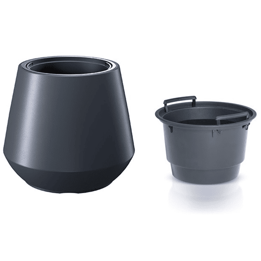 Heos 32L Pot., Com depósito, dimensões (mm) 395x395x350, cor antracite