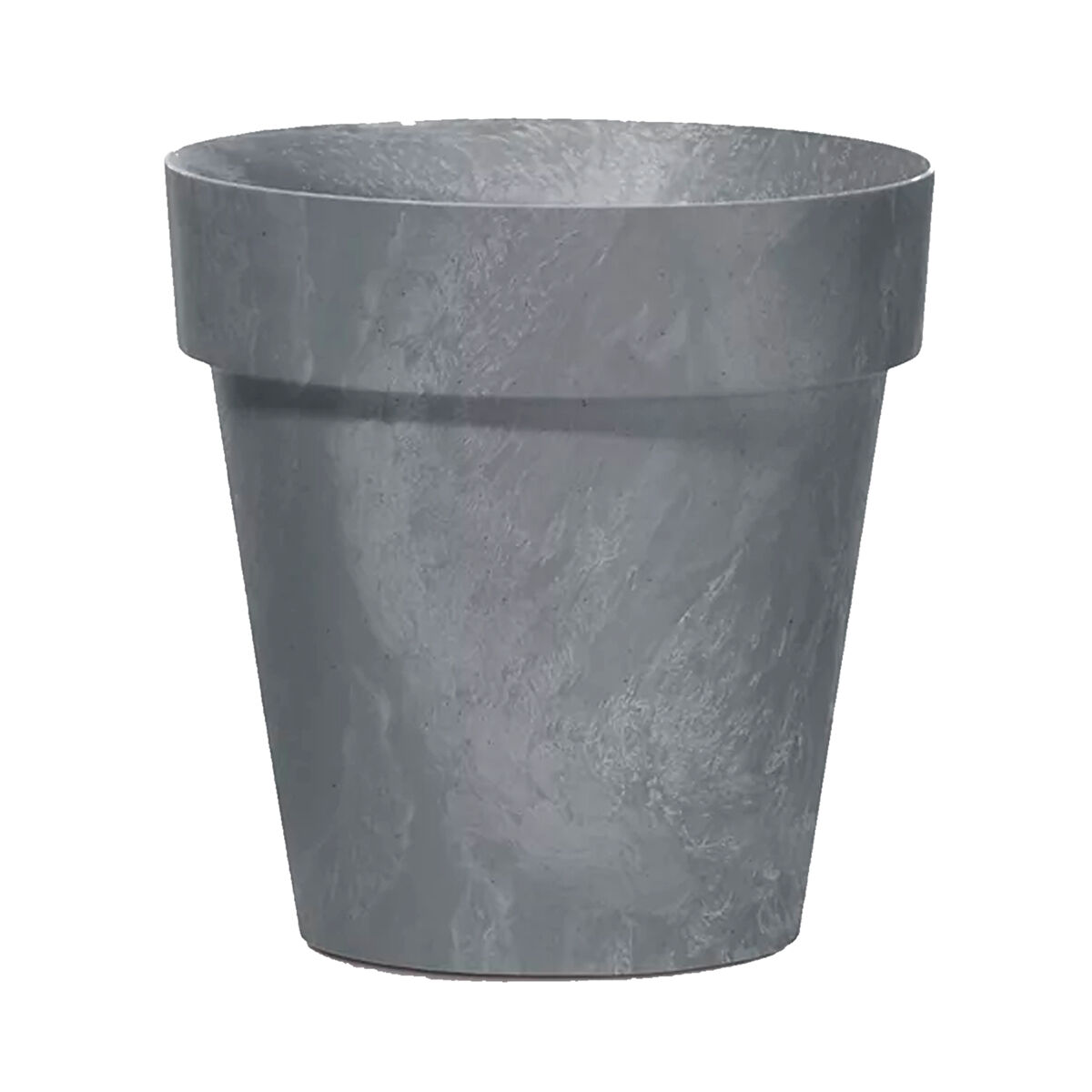 Maceta cube beton effect 0,6l., dimensiones (mm) 110x110x97, color marengo