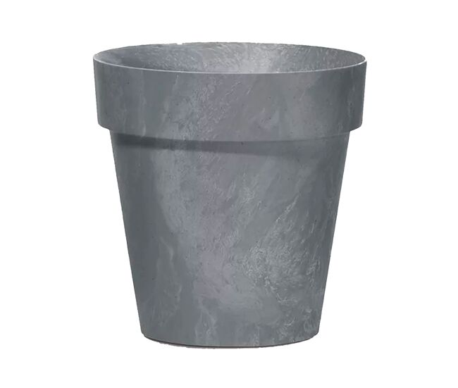 Maceta cube beton effect 0,6l., dimensiones (mm) 110x110x97, color marengo