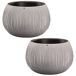 2x Prosperplast BETON BOWL de plástico CON depósito 2x Prosperplast BETON BOWL de plástico CON depósito Cemento