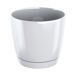 2x Maceta redonda de plastico Coubi Round P 2x Maceta redonda de plastico Coubi Round P Blanco