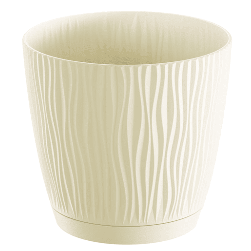 Sandy P Pot, Dimensões (mm) 282x282x260, cor creme