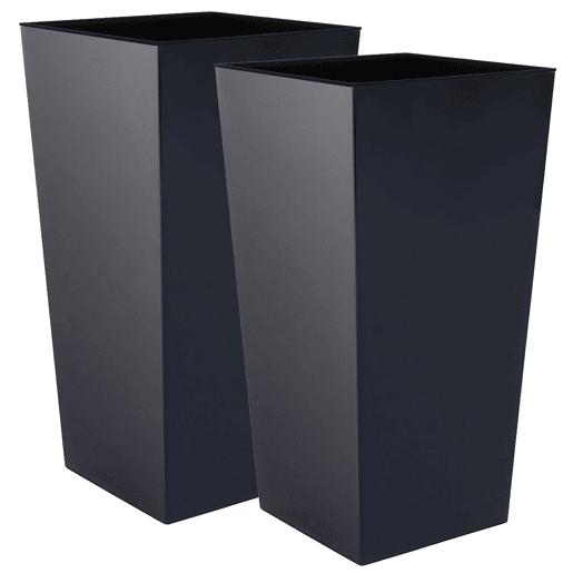 2 Urbi 49 -Liter, Unidades De Maconha De Plástico, 32,5 X 32,5 X 61 Cm Antracite