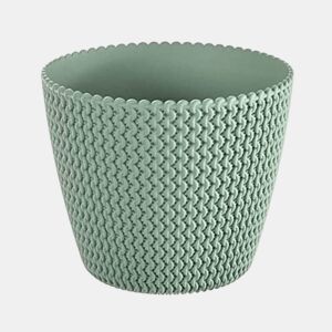Pote redondo 18.6L Prosperplast Splofy de Mint Color, Ø34.1 x 28,9 cm