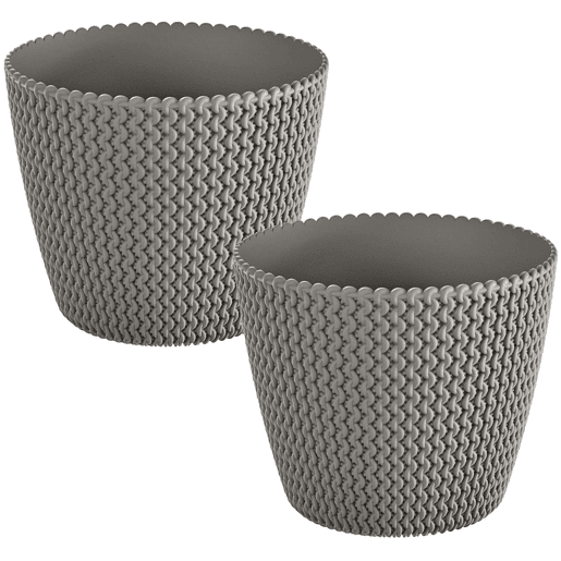 2X Panela Redonda 11.5L Prosperplast Splofy De Plástico Cinza, Ø29,5 X 24,9 Cm 2X Panela Redonda 11.5L Prosperplast Splofy De Plástico Cinza, Ø29,5 X 24,9 Cm