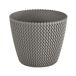 2x Maceta redonda 11,5L Prosperplast Splofy 2x Maceta redonda 11,5L Prosperplast Splofy Gris