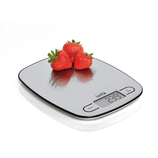 Balança electrónica de cozinha cinzenta vol líquidos 5 kg. Balança electrónica de cozinha cinzenta vol líquidos 5 kg.