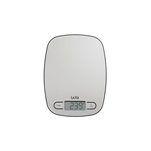 Balança electrónica de cozinha cinzenta vol líquidos 5 kg. Balança electrónica de cozinha cinzenta vol líquidos 5 kg.