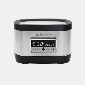Forno de água sous vide, em prateadopreto