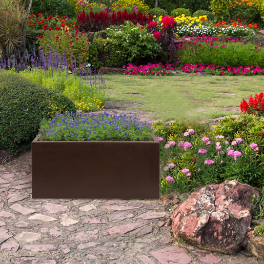 70x30x30 cm Bronze Polyetileno Pot 70x30x30 cm Bronze Polyetileno Pot