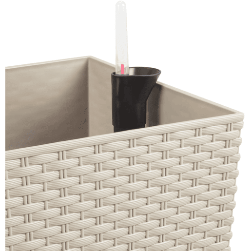 Plantador c pernas mod. rato jh 600. c rega automática 60x25x46cm. branco