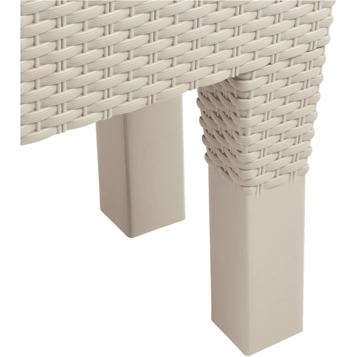 Plantador c pernas mod. rato jh 600. c rega automática 60x25x46cm. branco