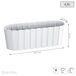 Jardinera para balcón BOARDEE BASIC 4,9L Jardinera para balcón BOARDEE BASIC 4,9L Blanco