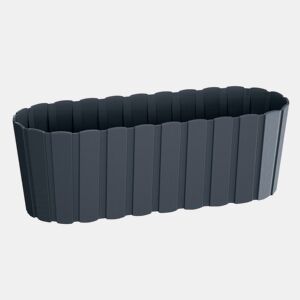 Plantador de varanda BOARDEE BASIC 7,9L, dimensões (mm) 587x144x130, cor Antracite