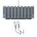 Jardinera para balcón BOARDEE FENCYCASE W Jardinera para balcón BOARDEE FENCYCASE W Gris Claro