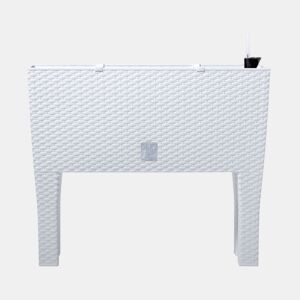Pote alto 72 l Prosperplast Case High Plastic in White, 65 (alto) x 80 (largura) x 33 (profundo) CMS