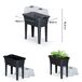 Jardinera Alta Con Cubierta Prosperplast Jardinera Alta Con Cubierta Prosperplast Antracita