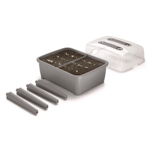High Gardener 83 L, com tampa de policarbonato, para proteger suas plantas, Prosperplast Respan