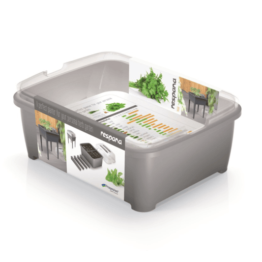 High Gardener 83 L, com tampa de policarbonato, para proteger suas plantas, Prosperplast Respan