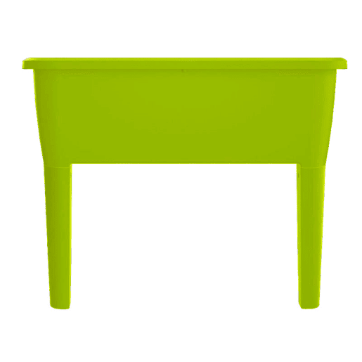 Horta urbana com estufa de 52 litros em polipropileno 77 x 38 x 82 cm cor pistache.