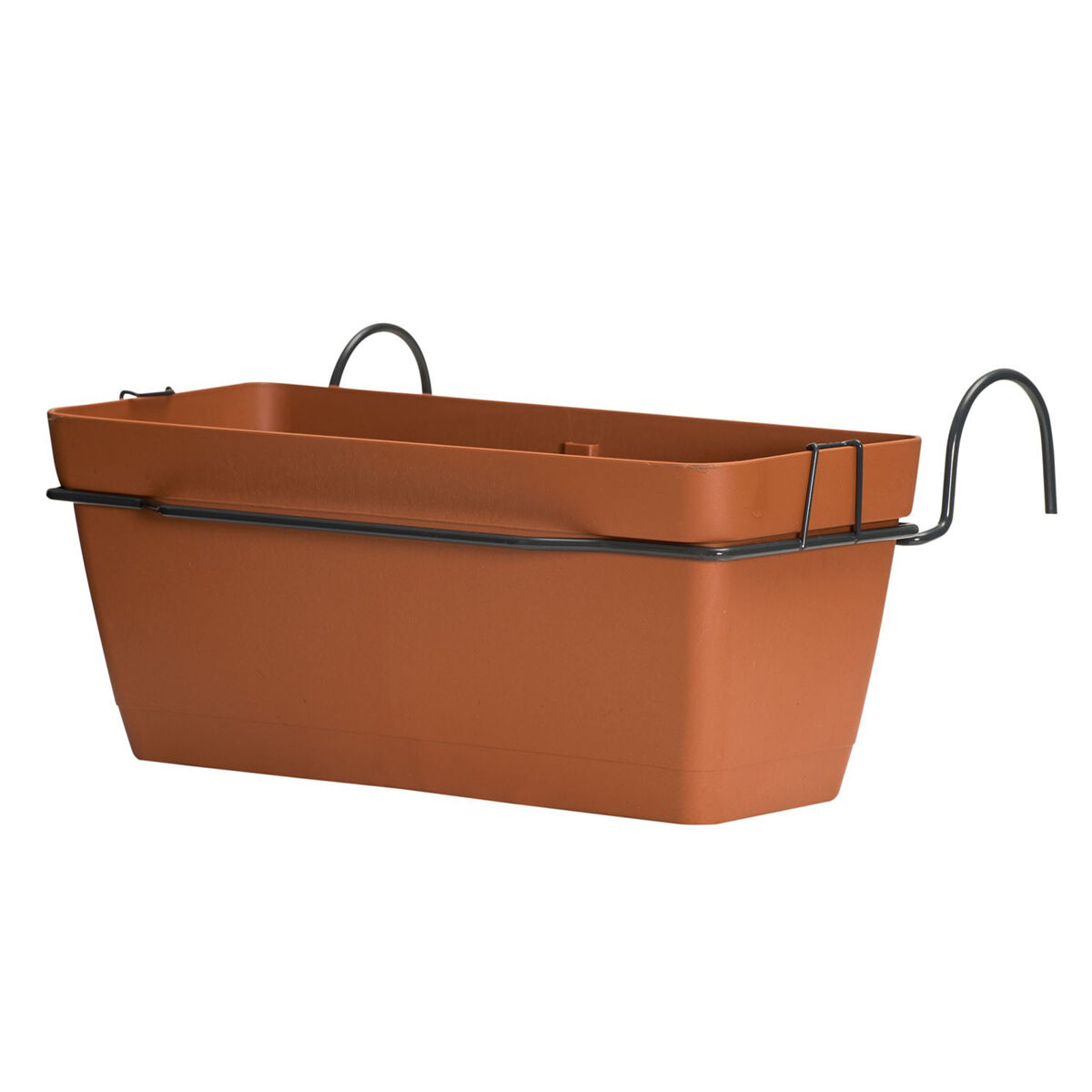 Jardinera 40 cm con soporte