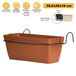 Jardinera 40 cm con soporte Jardinera 40 cm con soporte Terracota