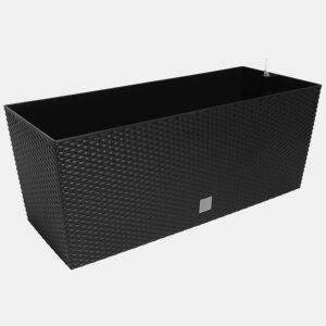 Caixa para plantas Rato de 30 litros com sistema de rega em cor antracite 60 x 25 x 24 cm