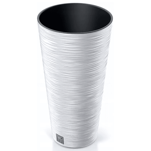 Macotero branco, com depósito, coleção de furu, 30 x 30 x 57,5 ??cm, capacidade de 15 L.