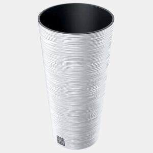 Macotero branco, com depósito, coleção de furu, 30 x 30 x 57,5 ??cm, capacidade de 15 L.