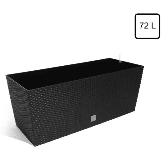 Jolas Jatera 72 litros com irrigação antracite 80 x 33 x 32 cm