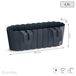 Jardinera para balcón BOARDEE HOOK 4,9L Jardinera para balcón BOARDEE HOOK 4,9L Antracita