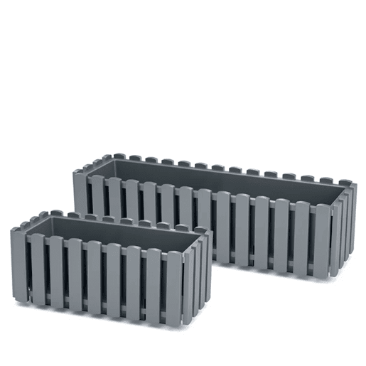 Boardee Fencycase Balcónera, Dimensões (MM) 580x180x162, Stone Grey