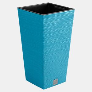 Cor azul escandinava, com depósito, coleção de furu, 34,5 x 34,5 x 66 cm, capacidade de 24 L.