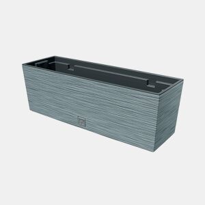 Cimento macetero, com depósito, coleção de furu, 58 x 18 x 19,5 cm, capacidade de 12 L.