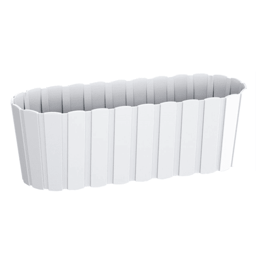 Plantador de varanda BOARDEE BASIC 7,9L, dimensões (mm) 587x144x130, cor Branco