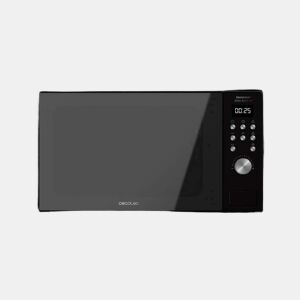 Cecotec Micro-ondas encastre digital de 20 litros de capacidade com grill e 700 W de potência.