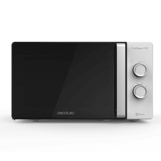 Cecotec Micro-ondas de 23 litros de capacidade com grill, revestimento Ready2Clean e tecnologia 3DWave.