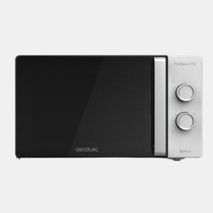 Cecotec Micro-ondas de 23 litros de capacidade com grill, revestimento Ready2Clean e tecnologia 3DWave.