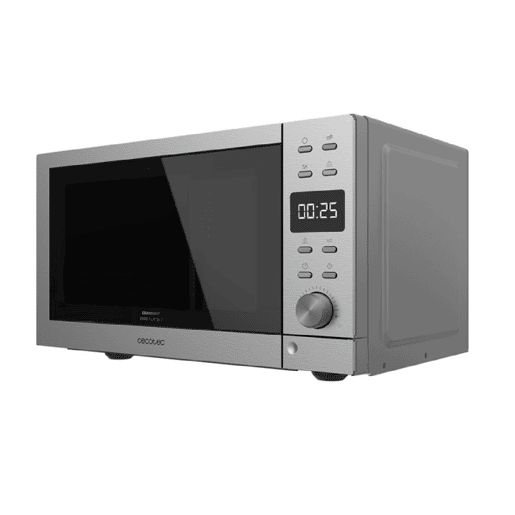 Cecotec Micro-ondas digital sem prato de 20 litros de capacidade e 700 W de potência.