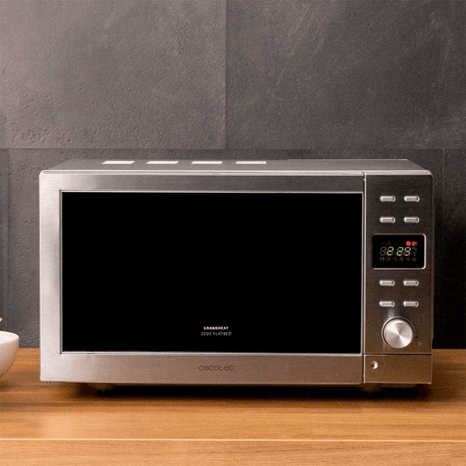 Cecotec Micro-ondas digital sem prato de 20 litros de capacidade e 700 W de potência.