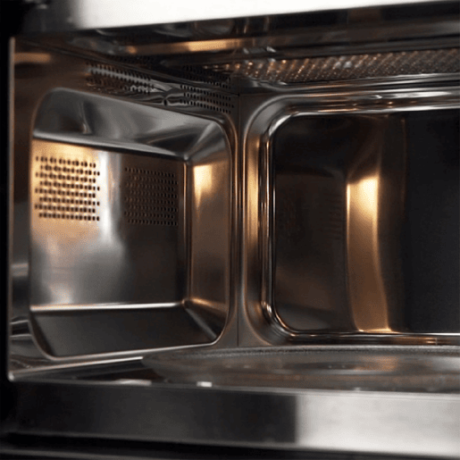 Cecotec Micro-ondas encastre digital de 23 litros de capacidade com grill, 900 W de potência e 9 funções prédefinidas.