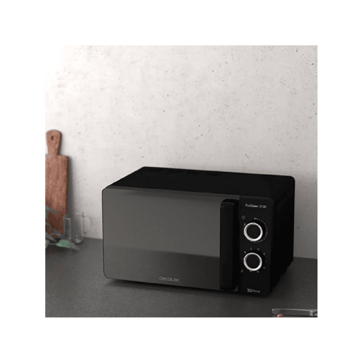 Cecotec Micro-ondas de 20 litros de capacidade com grill, revestimento Ready2Clean e tecnologia 3DWave. Cecotec Micro-ondas de 20 litros de capacidade com grill, revestimento Ready2Clean e tecnologia 3DWave.