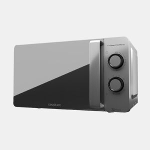 Cecotec Micro-ondas de 20 litros de capacidade com grill, revestimento Ready2Clean e tecnologia 3DWave.
