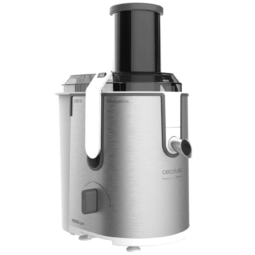 Cecotec Liquidificador orbital com 1300 W, disco com revestimento de titânio e canal de entrada XXL.