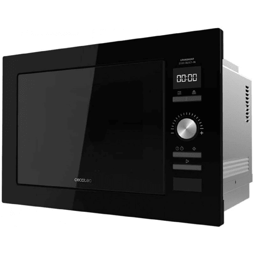 Cecotec Micro-ondas encastre digital de 25 litros de capacidade com grill, 900 W de potência e 8 funções prédefinidas. Cecotec Micro-ondas encastre digital de 25 litros de capacidade com grill, 900 W de potência e 8 funções prédefinidas.