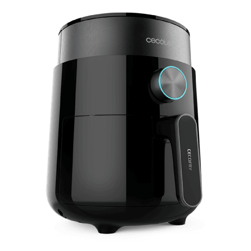 Fritadeira Sem Óleo Cecotec 2,5 L Ar Quente Cecofry Essential Rapid MoonTouch. 1200 W, Diet, Display Digital, Touch Control, Tempo Ajustável, 80ºC - 200 ºC
