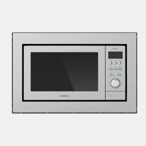 Cecotec Micro-ondas de encastrar digital de 25 litros de capacidade com grill e 900 W de potência.